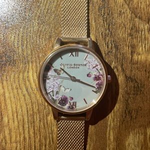 OLIVIA BURTON ROSE GOLD WATCH